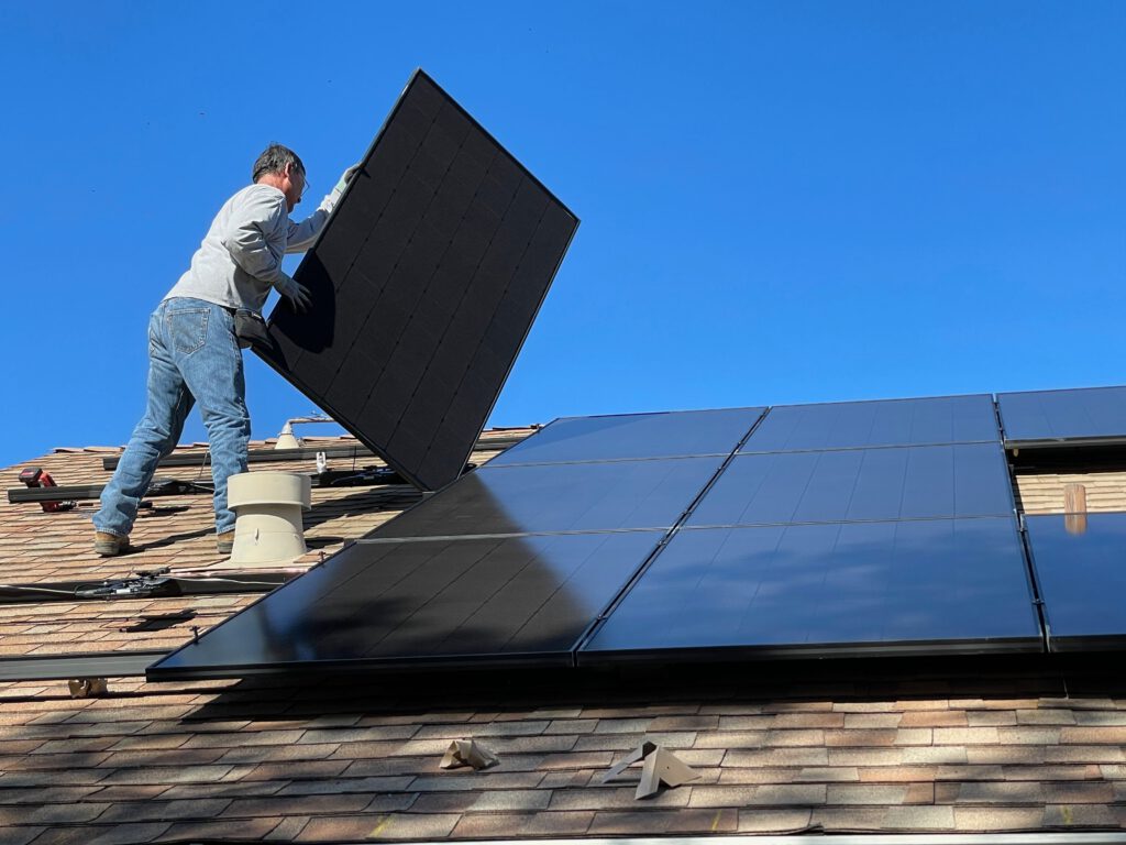 Honczek Solartechnik Energię Paneele Montage