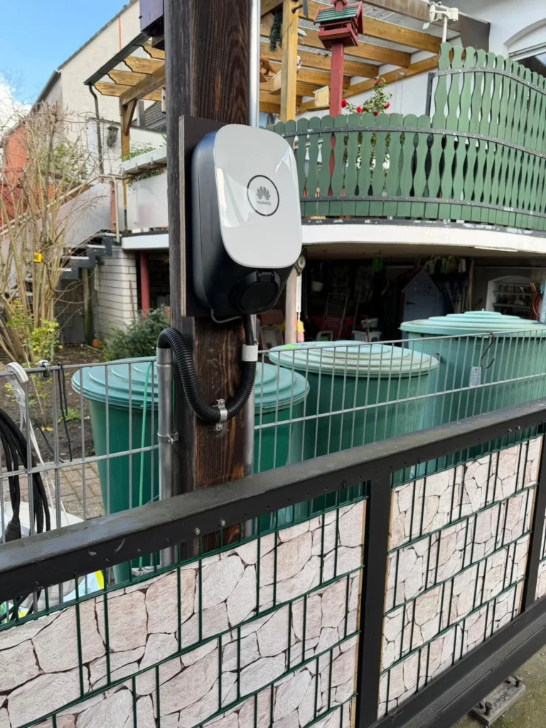 Aufnahme der Wallbox
